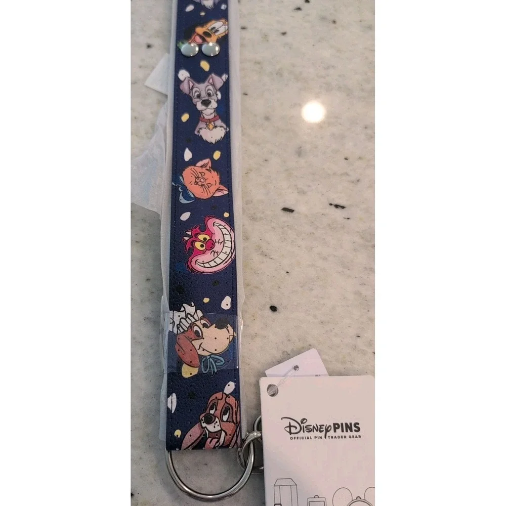 2023 Disney Parks Cats Dogs Pluto Pin Trading Gear Belt Lanyard Accessory New
